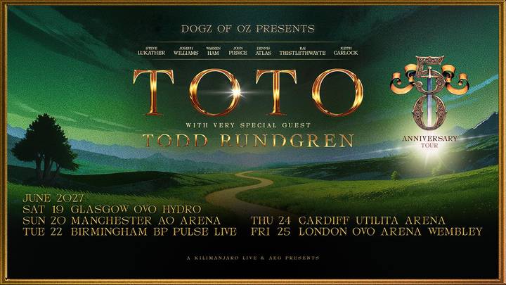 Toto tour poster