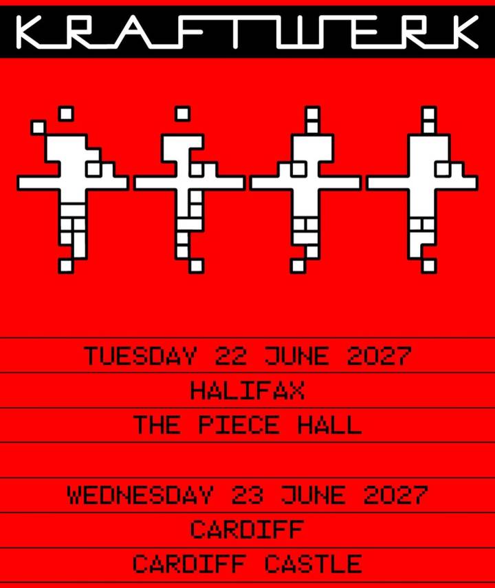 Kraftwerk tour poster
