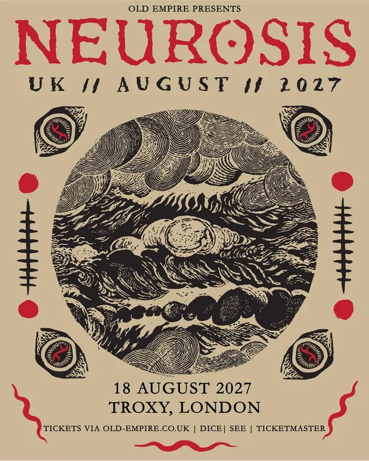 Neurosis tour poster