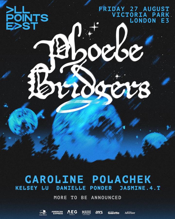 Phoebe Bridgers tour poster