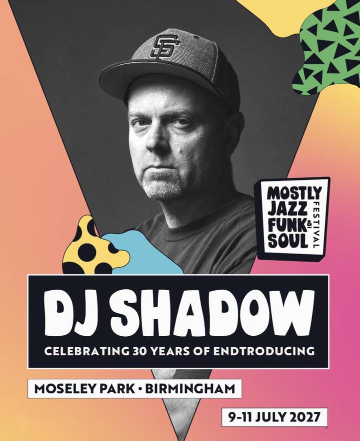 DJ Shadow tour poster