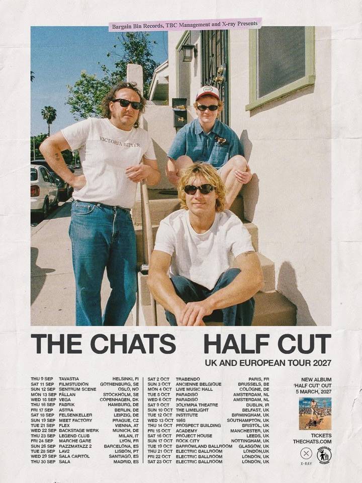 The Chats tour poster
